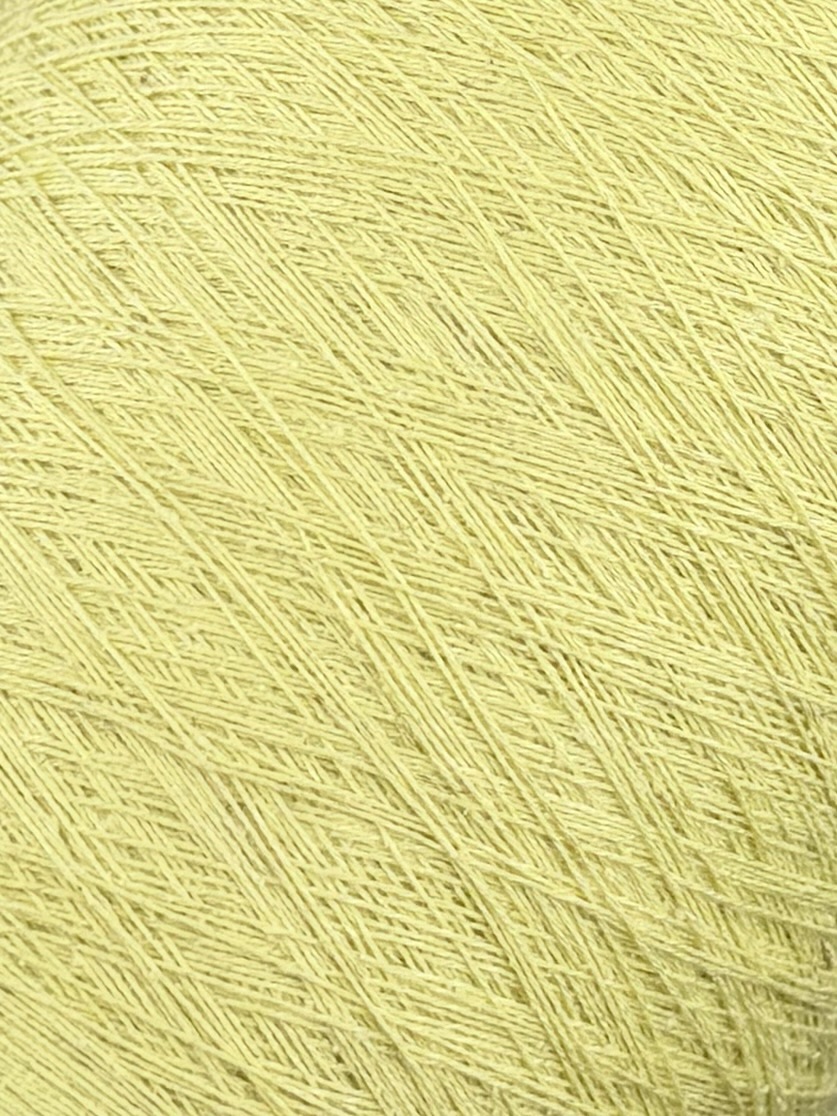 Toscano S.r.L. Art. Seta 854 Nm 2/30 – Garn aus Seide, Baumwolle, Viskose und Leinen col. Limettengrün 0632